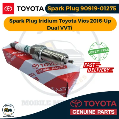 Toyota Spark Plug Iridium | Toyota Vios 2016-Up Dual VVTi [90919-01275] (1 pc)