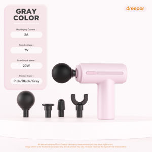 Dreepor Professional Mini Muscle Massanger Massage Gun Massanger High Power Body Muscle Relaxing Pain Relief Portable