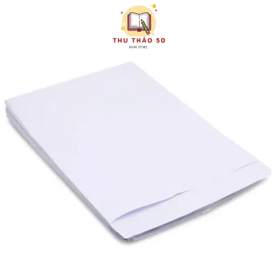 Bao thư a4 trắng ( xấp 10 cái).