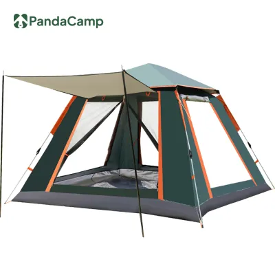 Khemah Keluarga Camping Automatic Family Tent Foldable Waterproof Kemah Outdoor Tent Hiking Picnic