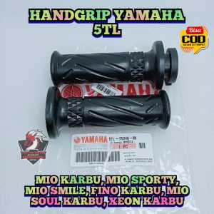 HANDGRIP YAMAHA 5TL KUALITAS ASLI ORIGINAL TIDAK LICIN UNTUK SEMUA MOTOR MATIC YAMAHA KARBU