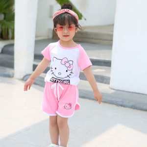 💖Ready stock💖 Kids Girls Flying Sleeves Clothing set (N07) 女童飞袖套装