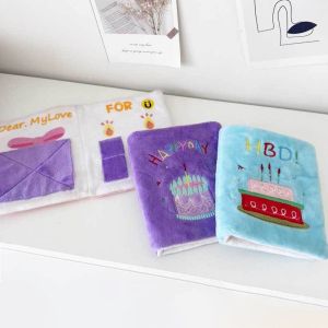 NCNC Tương tác Sách đồ chơi giấu thức ăn cho chó Sáng tạo Phim hoạt hình Đồ chơi sinh nhật thú nhồi bông cho thú cưng Cần thiết cho thú cưng Bền bỉ Đồ chơi chó nhồi bông phát ra âm thanh Giảm bớt sự nhàm chán