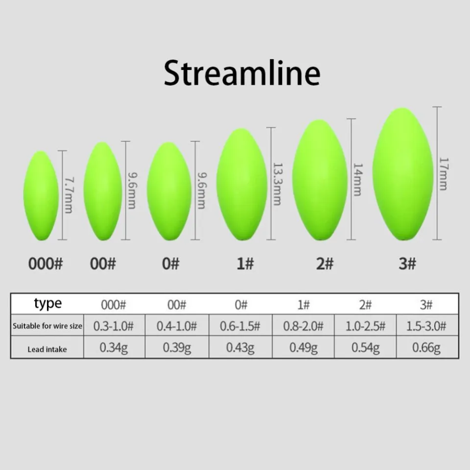 Luminous Fishing Float Oval Seven-Star Floats Foam Fishing