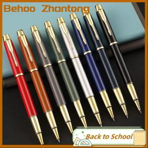 Behoo Metal Ball Point Pen Clip Signature Ballpoint Pens For Business Writing Office Stationery Commercial Gift Pens