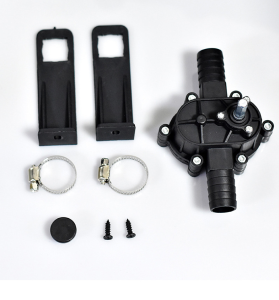 Portable Electric Drill Pump Self Priming Water Transfer Pump Fits 3/4" Hose Hand Drill Driven Pump Small Household Centrifugal Pump For Quick Transfer Oil Fluid Diesel Kerosene