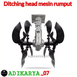 alat penggembur tanah Mini tiller alat penyiang gulma DITCHING HEAD