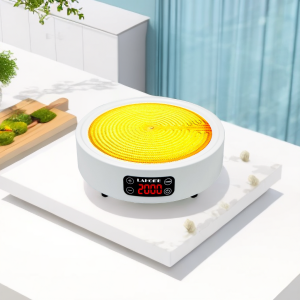 LAHOME Inframerah Induksi Kompor 100W-1300W Listrik Portable Hemat Listrik Alat Masak Untuk Stove Induksi Daya RendahStove Elektrik Listrik Portable Keramik Hemat Energi Kompor Infrared Keramik Tungku Portable Serbaguna Hemat listrik Timer Peralatan New