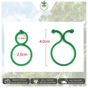 Garden Vine Strapping Clips 50 pcs length 4cm 30 pcs length 6cm for plant support.