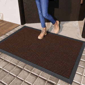 Mativo Floor Mat Non-slip Honeycomb Carpet Heavy-duty 10-Year Anti-Oil Easy Cleaning for Home Room