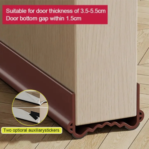 🚚SG Seller🚚 Upgraded 3rd Gen Door Seal Strip Door Draft Stopper for Door Sound Noise Proof Reduce Blocker Seal Gap Sealer Block Sound Insert Dust Proof Cold Aircon Protection