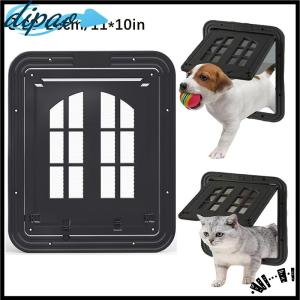 【dipao】 Dog Screen Door CatsScreen Door Pet Screen Door Flap Opening Dog Door For Screen Door Magnetic Self-Closing Screen Door For Dogs Cats