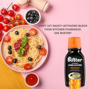 BUSTER KITCHEN PLUGHOLE UNBLOCKER 200G