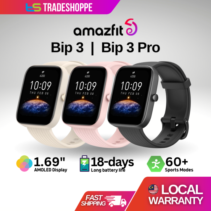 Amazfit Bip 3 Bip 3 Pro Smart Watch 1.69