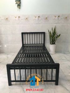 Giường sắt mẫu mỹ nghệ 01 kích thước ngang 1m x dài 2m ĐẠI THÀNH