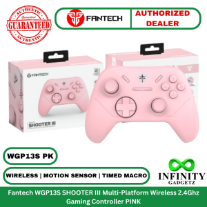 Fantech WGP13S SHOOTER III Multi-Platform Wireless 2.4Ghz Gaming Controller Pink