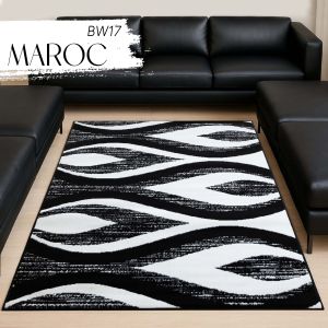 MAROC Karpet Lantai 210x300 BW17  Monokrom
