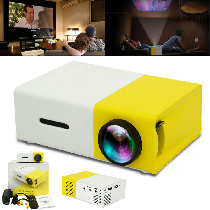 Projector Mini LED YG300 YG 300 YG 300 Portable Proyektor High Quality