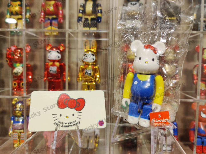 ของแท้) Bearbrick series​ 18​ Hello Kitty 100% แบร์บริค พร้อมส่ง