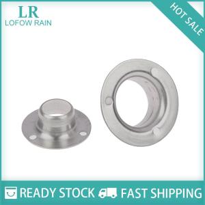 LF Wholesale✨Flash Sale ✨ Stainless Steel Flange Seat For Wardrobe Curtain Cloth Rod Seat Round Tube Seats Bracket Household Furniture Hardware Towel Tube Holder