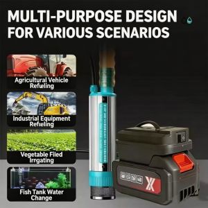 2in1 12V electric oil pump Electric Water Pump Submersible Pump Pumping Diesel Oil Water Transfer Pump