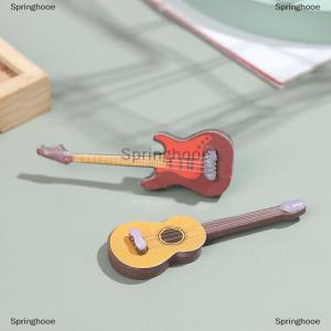 [COD] Springhooe Mini furniture model classical guitar popular electric guitar shooting instrumen