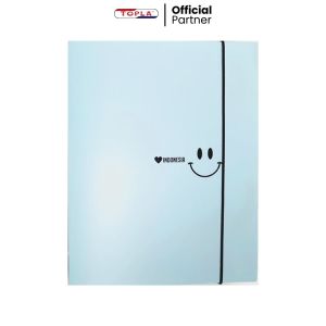 TOPLA Binder Note A5 904 Buku Catatan Loose Leaf 20 Ring Pastel Color Lucu