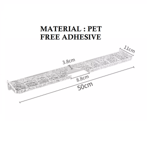 Bathroom Rack Shelf Toilet Wall Mounting Storage Shelves No Hack Nail Adhesive Transparent
