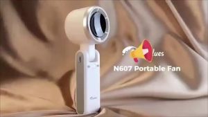 2025 Hot Sales New  PortableFan 3600mAh Rechargeable Battery USB Fan  LED Digital Display High-speed Powerful Turbo Fan