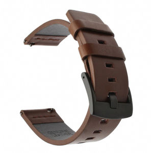 Modern 20mm Watch Strap Garmin Vivoactive 6 5 3 42mm - Tali Jam Tangan Leather Kulit