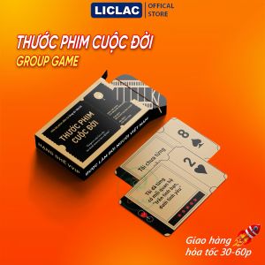 Bộ bài nhậu Thước Phim Cuộc Đời bản hỏi đáp 52 lá Drinking Game bài uống rươu bia chơi cùng bạn bè Never Have I Ever