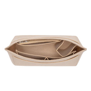 1Pc Multifunction Felt Cloth Insert Bag Multi-pockets Fits Handbag Cosmetic Tote Bag Organizer Makeup Storage Tool
