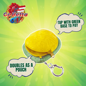 Ang Ku Kueh Plush SimplyGo EZ-Link Charm Coin Pouch | EZ-Link Card | EZ link | ezlink | Singapore MRT Card | Singapore Bus Card | Contactless Transit Card | Public Transport Card Singapore | Instant Top-Up | Easy Reload | Travel Convenience