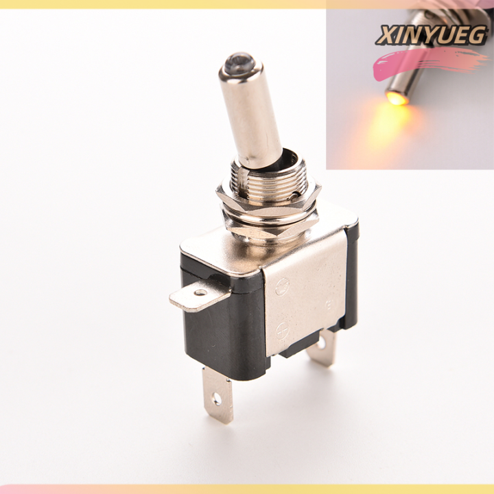 XINYUEG LED Lighted Toggle Switch Rocker 12V 20A ON OFF Car Truck ATV ...