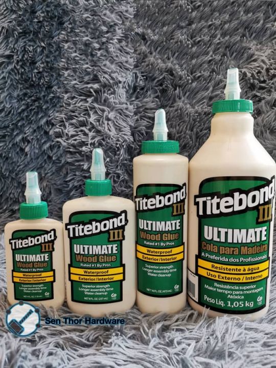 Titebond III Ultimate Wood Glue 太棒3代木工胶 | Lazada