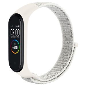 VUAERANG Nylon Strap for Xiaomi Miband 7 6 5 4 3 Bracelet Smart Watch Replacement Strap for Xiaomi Mi Band NFC Strap Anti-lost Wristband for Miband 7/6/5 Miband 4/3