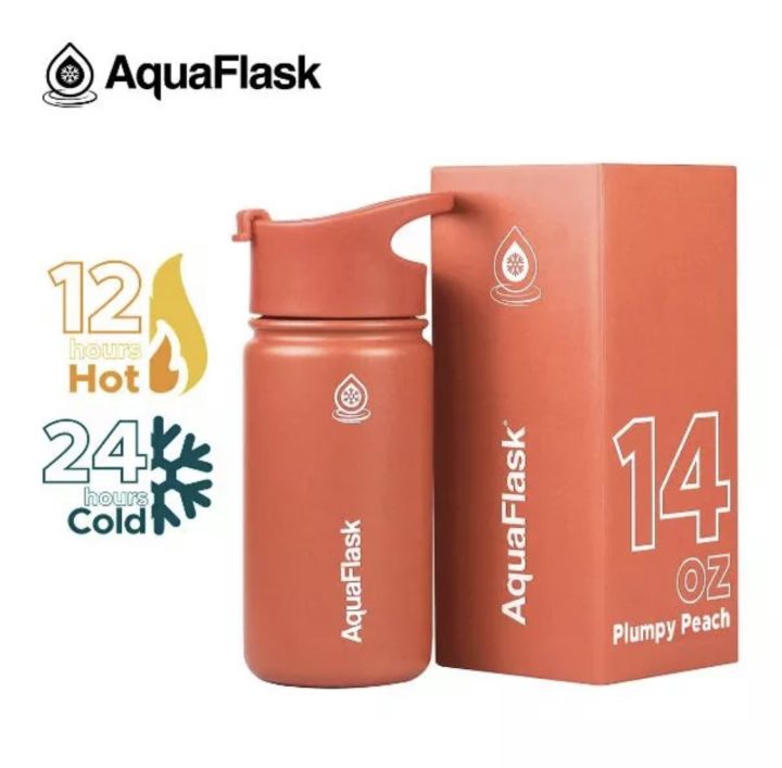 YoquFlask 22oz/32oz/40oz Water Bottle Wide Mouth with Spout Lid Stainless  Steel Drinking Water Flask