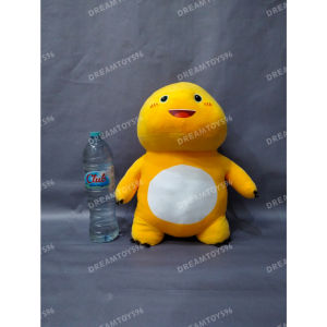 Boneka Dino Kuning Nailong Dino Lucu Bahan Spandex Size XL