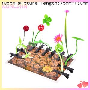 [KUNLIAN] Cute Grass Hair Clip Flower Mushroom Bean Hairclip Women Children Plants Hairpin