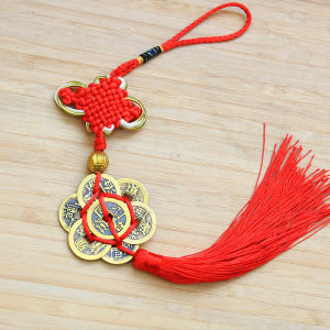 八卦镜五帝钱 梅花六帝钱 FENG SHUI 风水 镇宅 驱邪 化煞 家居风水 镇宅挡煞 镇宅招财 八卦挂件