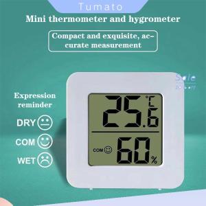Tumato Household Precision Thermometer Mini Indoor Thermometer LCD Digital Temperature Room Hygrometer Gauge Sensor Humidity Meter
