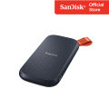 SanDisk Portable SSD, SDSSDE30 2TB, USB 3.2 Gen 2, Type C to A cable, Read speed up to 800MB/s, 2m drop protection (SDSSDE30-2T00-G26). 