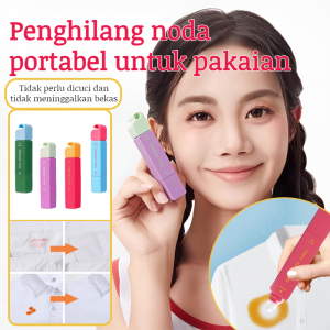 【COD】Penghilang Noda Pakaian Ampuh/Pulpen Penghilang Noda Pakaian Jamur Tinta Lipstik Jus Kopi Pulpen Penghapus Noda Kuat Pulpen Penghilang Noda Minyak Deterjen Pakaian