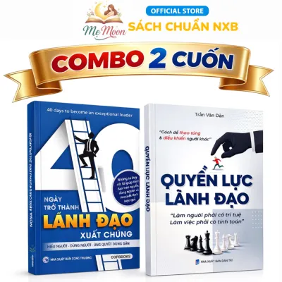 Bộ 2 cuốnQuyền Lực Lãnh Đạo - 40 Ngày Trở Thành Nhà Lãnh Đạo Xuất Chúng