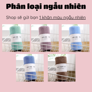 Khăn Tắm Lông Cừu Siêu Mềm 70x140cm Thấm Nước Cực Tốt Mau Khô Không Xù Lông Nhiều Màu Pastel Đẹp