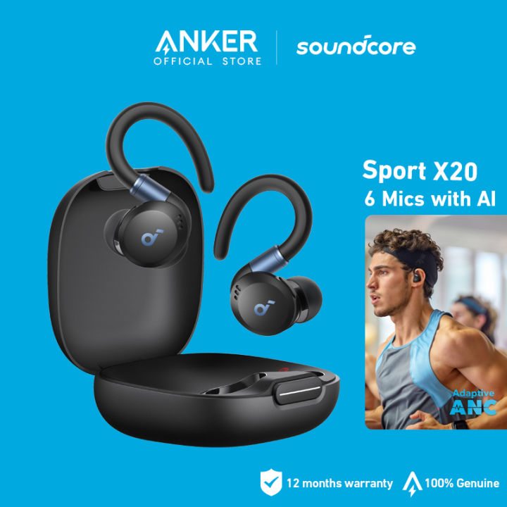 Soundcore By Anker Sport X20 True Wireless Workout Earbuds Noise Soundcore By Anker Sport X20 True Wireless Workout Earbuds Noise
