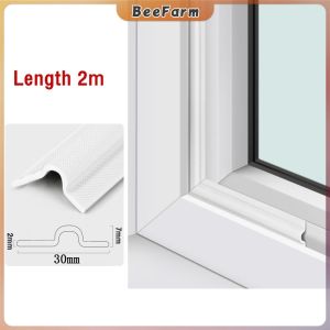 B.F. 2m Waterproof Foam Seal For Sliding Window Door Gap Window Sealing Strip Sealer Self Adhesive Tape