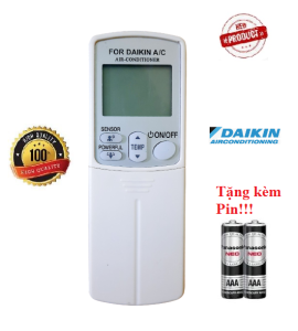 Điều khiển điều hòa Dai_kin 1&2 chiều Inverter ATK ATF FTHF FTC FTKQ- Hàng tốt 100% Tặng kèm Pin