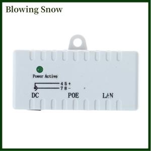 Blowing 12V - 48V Passive POE injector for IP Camera VoIP Phone Netwrok AP device