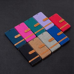 For Xiaomi Mi Poco F5 X5 M4 X3 X4 M3 Pro / Xiaomi Poco F3 M3 X3 NFC Phone Case Magnetic Denim Leather Wallet Soft TPU Card Slot Flip Cover Casing